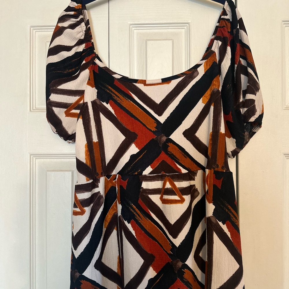 NWOT Multi Colored X-Large Top, brought from Francesca’s